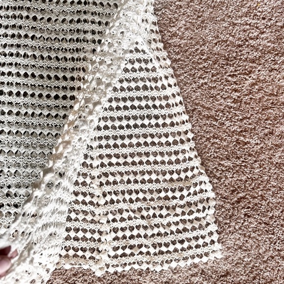 Fate Crochet Lace Maxi Dress Side Split Women’s M - Picture 4 of 10